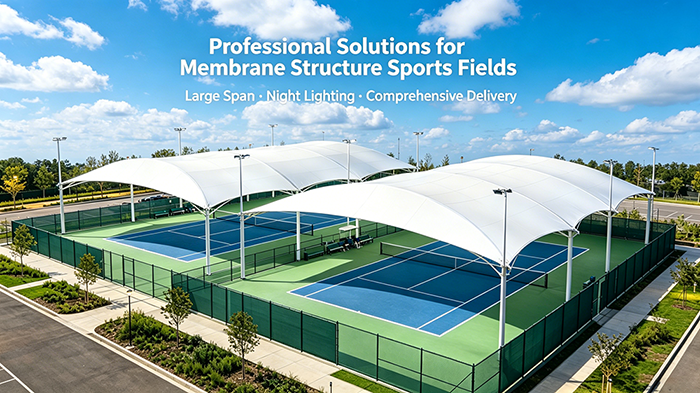 TaiZhan Elite Tensile Court Project